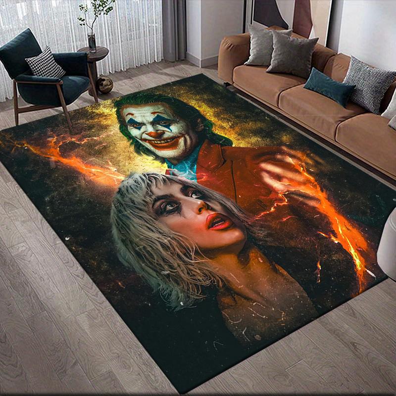 

Joker & Harley Anti-Slip Rug, Rectangular Carpet for Living Room & Game Zone 60x90cm