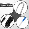 2 Pieces Flexible Drain Brush Tube Cleaning Brushes Easy To Use Sturdy Convenient Hose