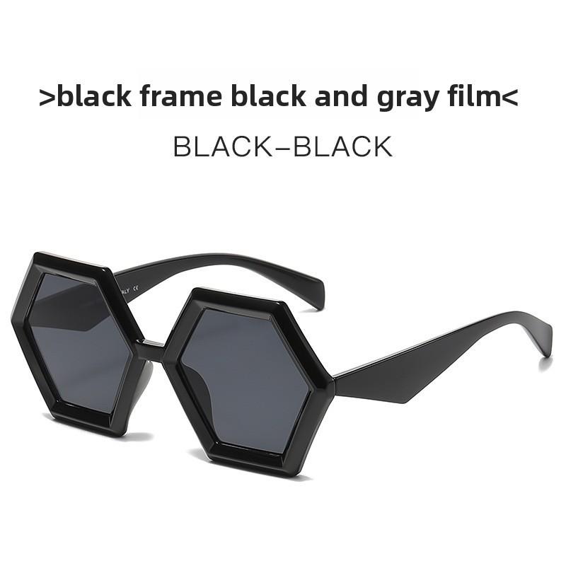 

Polygon Sunglasses For Women With Uv400 Protection And Blue Tinted Lenses For Fashion And Travel Style1