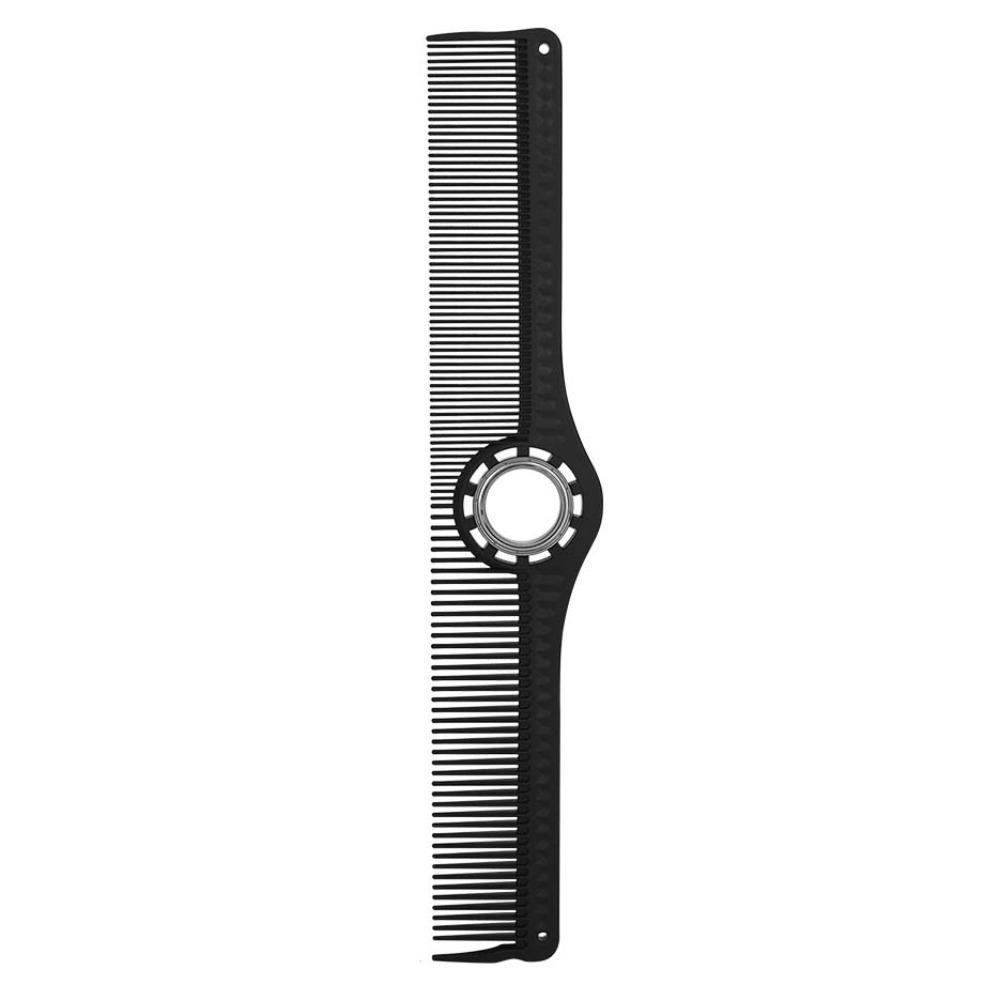 Professional Rotating Finger Ring Hair Comb Portable Rotating Bearing Grooming Comb  Barber
