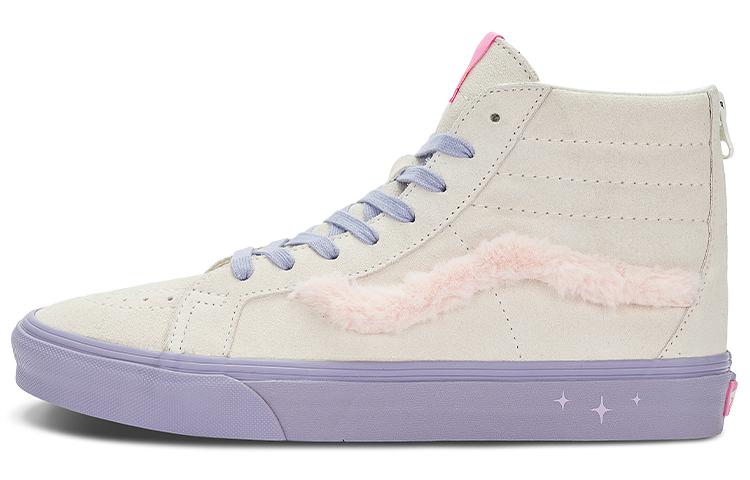Vans SK8 HI Cream Purple Pink VN0A5KRCFS8 34.5