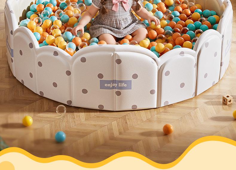 Faltbarer Indoor-/Outdoor-Bällebad für Kinder & Haustiere - Tragbarer Spielpool