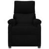 VidaXL Fauteuil inclinable Noir Tissu 342453