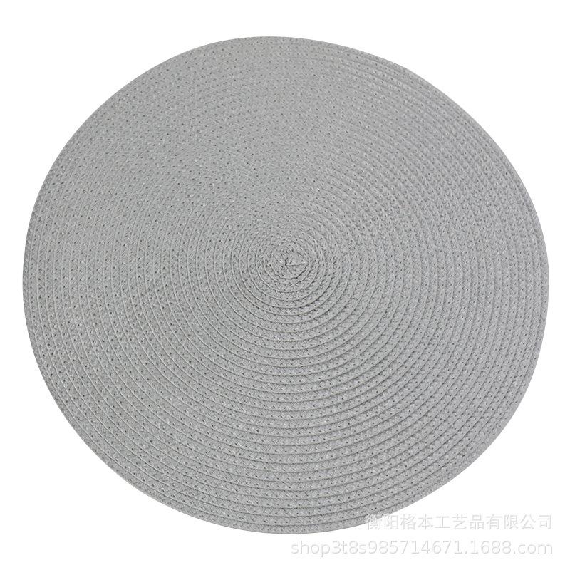 PP Placemat, Thermal Insulation Mat, Leave-in Coaster, Dining Table Mat, Decorative Mat, Hot-selling, Multi-color Optional, Modern Simplicity