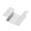 25/50Pieces Stainlesses Steel Glass Panel Clip Weatherproof Greenhouses Fixing Clip 25mmx10mmx15mm for Horticulture