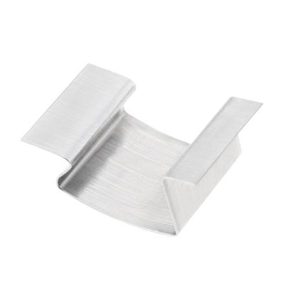 25/50 Stück Edelstahl Glasplattenclip Wetterfest Gewächshaus Befestigungsclip 25mmx10mmx15mm für Gartenbau