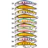 4.3cm-1.6g- – come nell'immagine