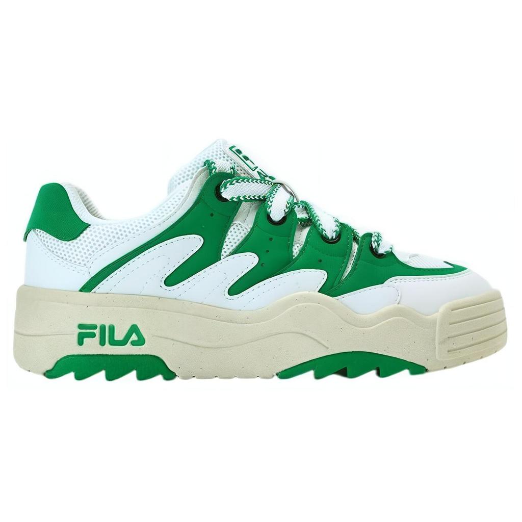 FILA Rosetta Comfortable Versatile Low-Top Sneakers Women sneakers White Green F12W331207FWJ