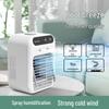 Portable USB Desktop Fan with Humidifying Spray - Mini Cooling Air Conditioner for Home and Office