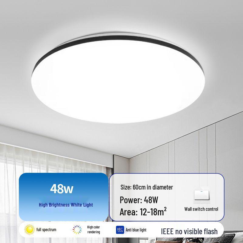 2025 Modern Minimalist LED Ceiling Light for Living Room, Bedroom, Study & Balcony - Super Bright