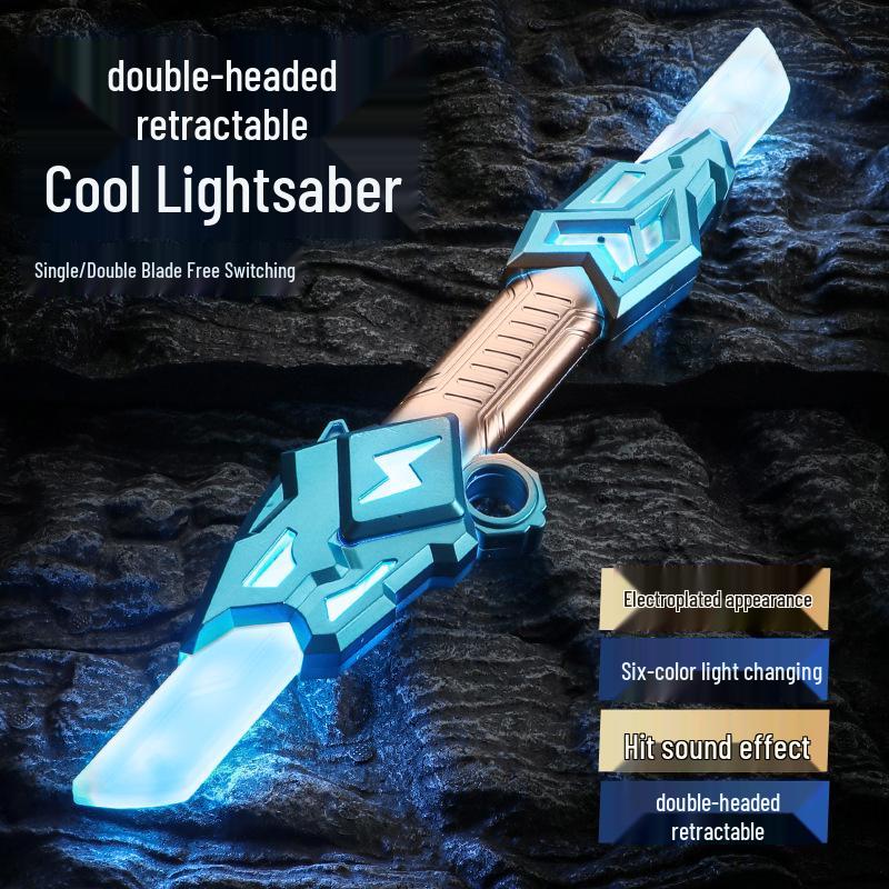 Children's Colorful Telescopic Lightsaber with Sound Effects