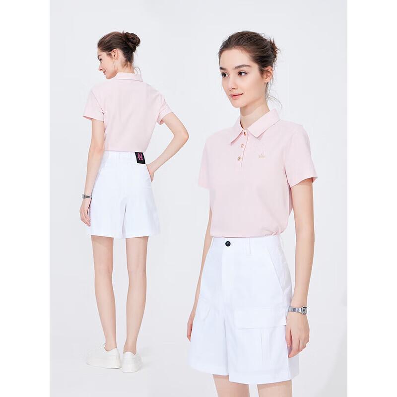 Navigare T-shirt à manches courtes et col polo pour femme 2025