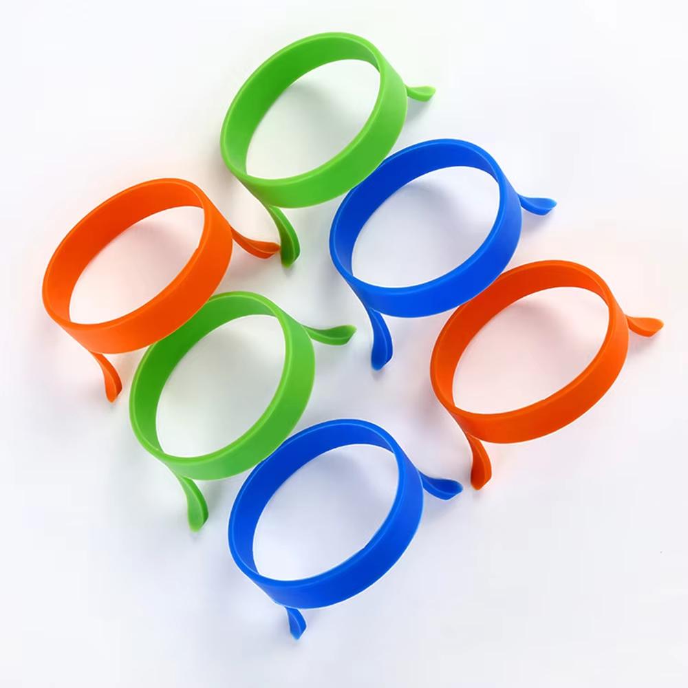 Omelette Ring Round Silicone Maker Non-Stick Non-Slip Heat-Insulating Omelette Ring Fried Egg Mold Household Tools Kitchen