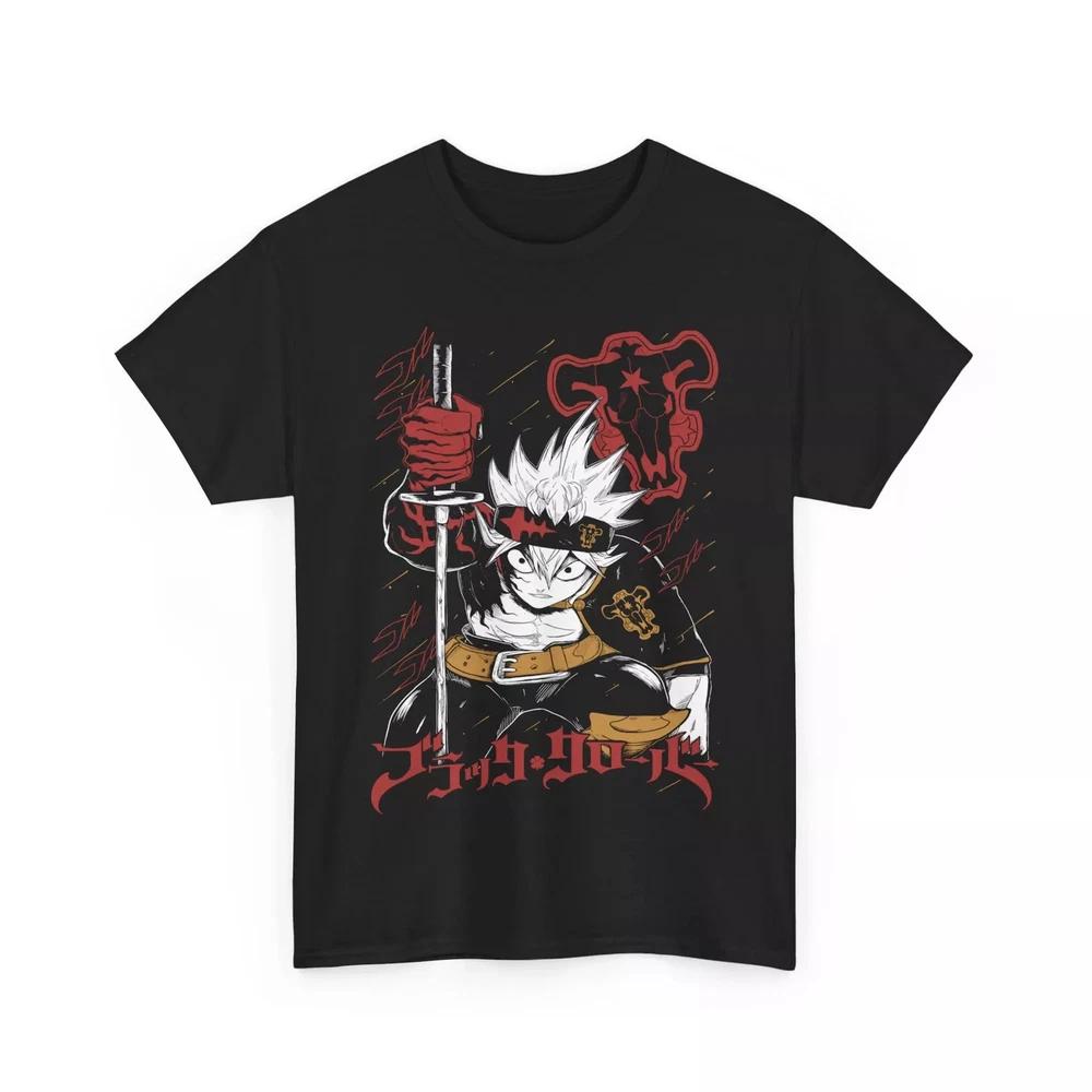 Anime Black Clover Yami Sukehiro Black T Shirt1 S