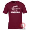Ich brauche keine Therapie, ich muss nur in die Berge T-Shirt Lustiges Wander-T-Shirt