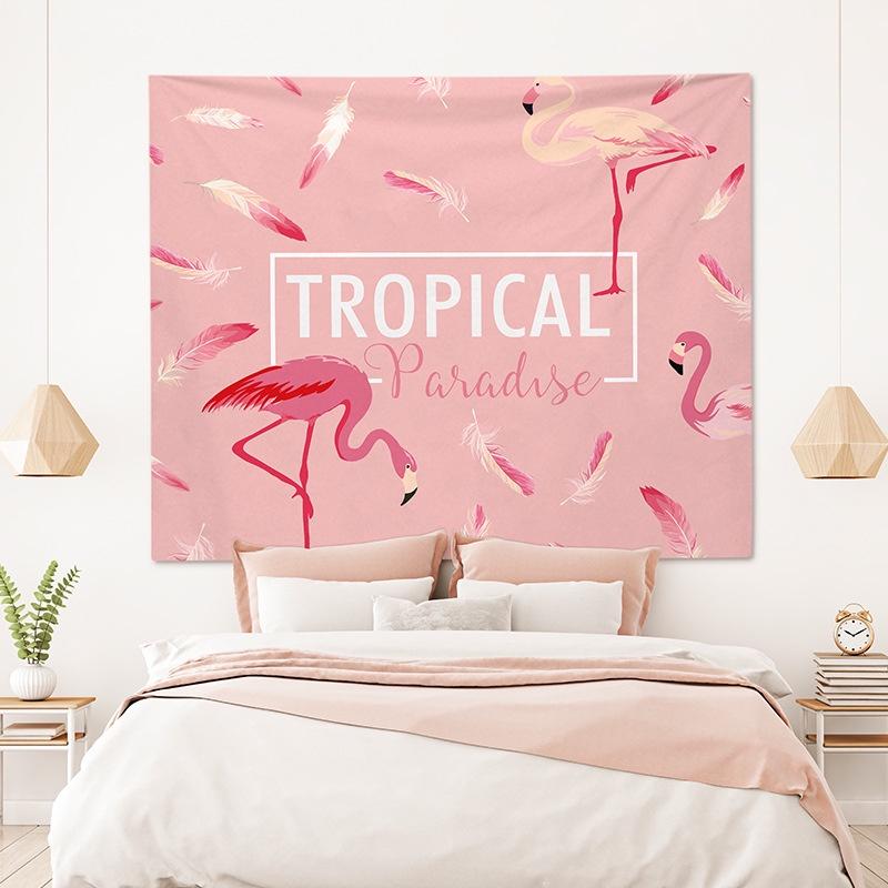 VIKAMA American Minimalist Mandala Tapestry Wall Decoration Living Room Bedroom Dormitory Easy To Hang Home Decoration
