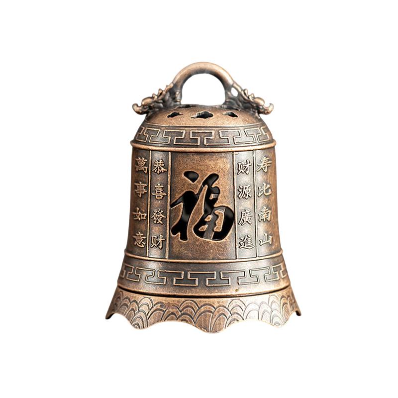 Latest Vintage Alloy Incense Burner Stick Holder Three Legged Hollow Out Mini Sandalwood Censer Incense Burner Home Decoration