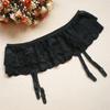 Women's sexy underwear accessories, garters, European and American double-layer lace stockings, garters, garters, stockings clips
