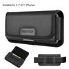 With Belt Loop Mobile Phone Waist Bag Vertical Wear-resisting Nylon Cell Phone Belt Clip Attached Durable