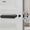 Italian Minimalist Eco Wood Door Handle: Keyless Magnetic Lock for Bathroom or Bedroom