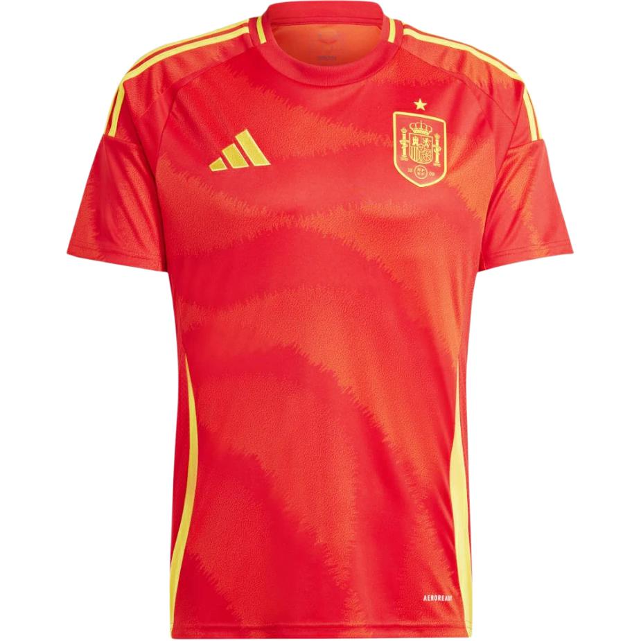 Adidas Spain 24 Home Jersey Soccer Jersey Japan Version Men s IP9331- 4XL