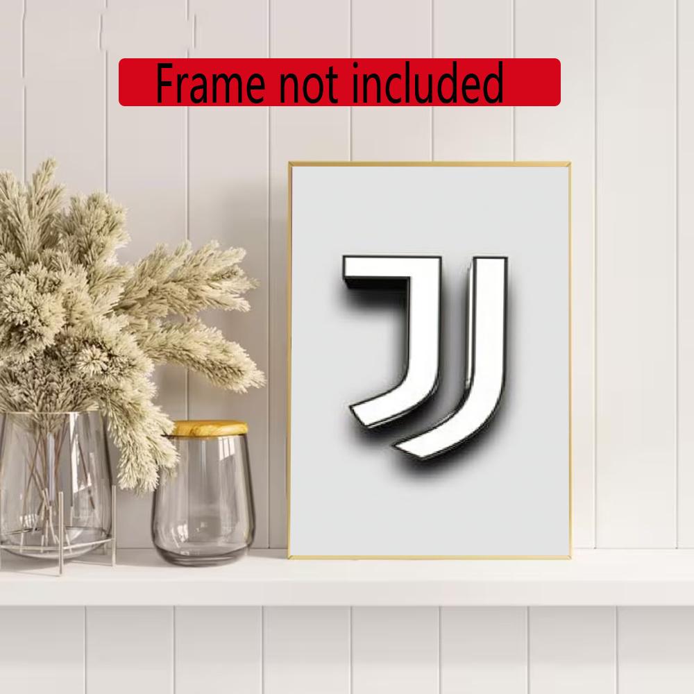 Juventus 5D Diamond Painting Round Diamond Rhinestones Mosaic Diamond Embroidery Wall Paintings Rhinestones Gift Frameless