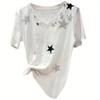 Clothes Sequin Patches Star Rhinestone Patch Iron On Bling Embroidered Patch Thermo Stickers For Clothes DIY