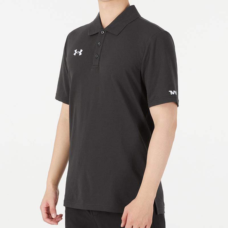 Under Armour Рубашка поло со спортивным воротником и короткими рукавами, мужские топы, темно-серый 21500536-010