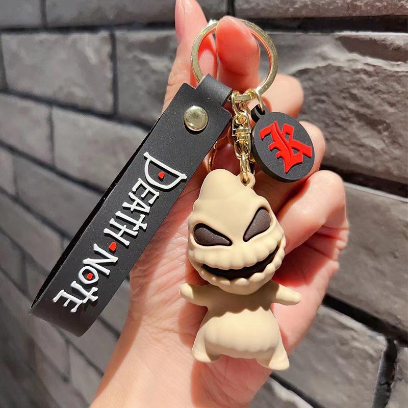 Nightmare Before Christmas Kürbis Totenkopf Schlüsselanhänger - Alberne Halloween Streich Anhänger