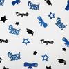 Yousheng 100 Pcs Graduation Confetti Glitter Grad Caps Bows Stars Confetti Class of 2026 Party Table Centerpiece for Graduation Party
