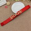 Spring And Summer Women'S Thin Dress With Elastic Buckle Waist Seal Women'S Fashion Accessories, Thin Elastic Belt Three Sizes