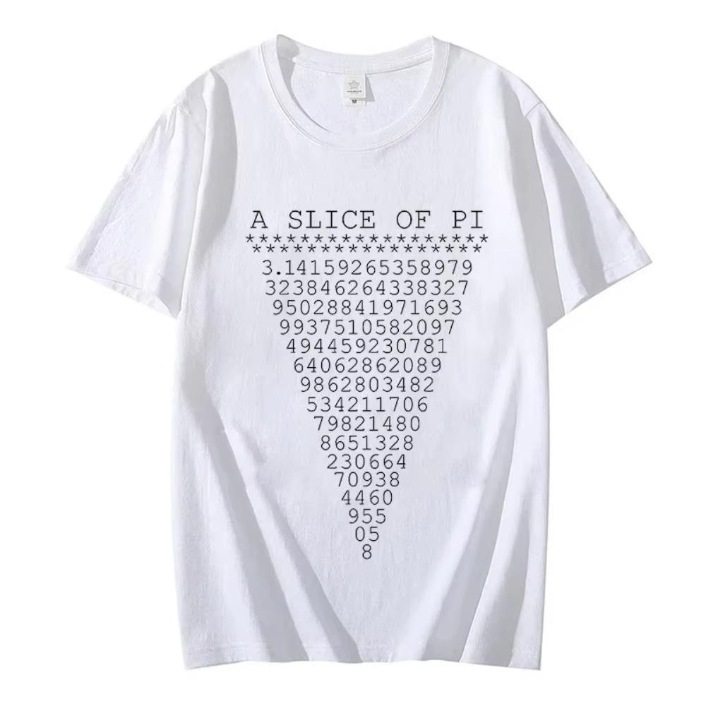 

Винтажная футболка с рисунком «Кусочек Пи», мужская футболка с коротким рукавом и принтом «Любители математики Пи», смешные футболки для женщин и мужчин, верхняя футболка, мужская одежда S