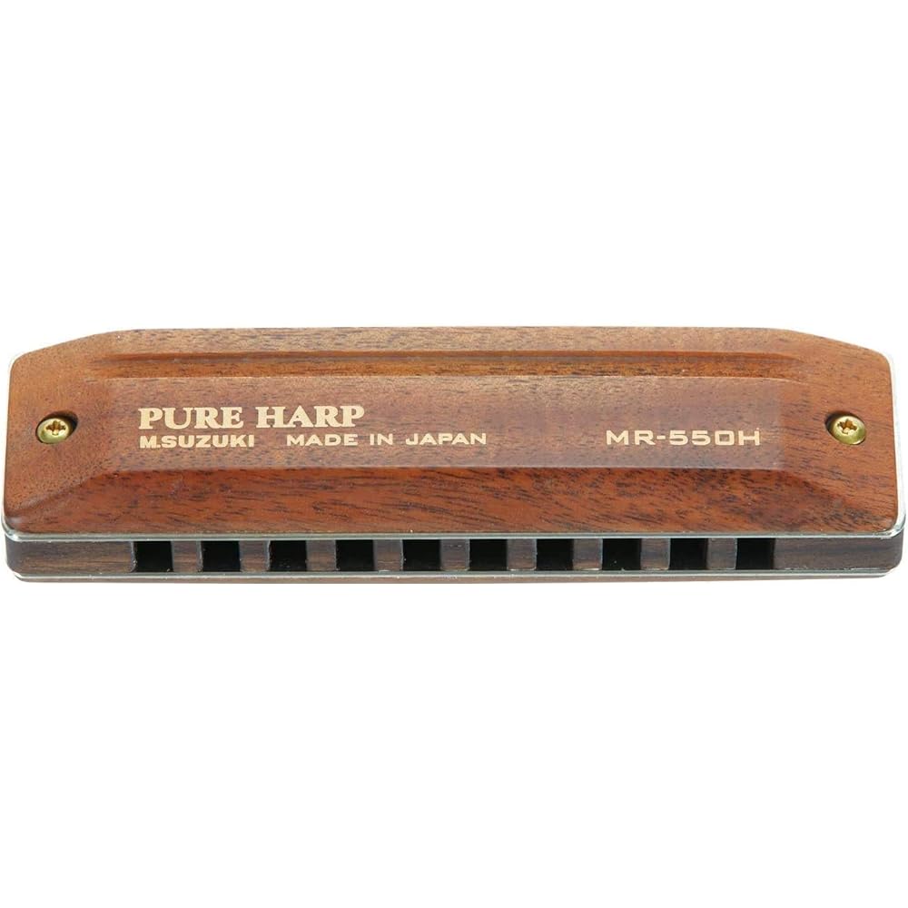 SUZUKI 10-hole harmonica PURE HARP MR-550H Low-F