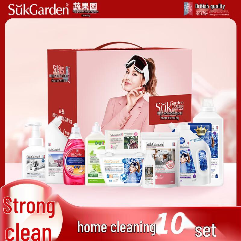 Home Cleaning Essentials 10-Piece Set