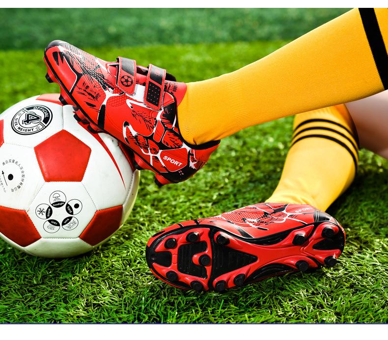 

Детские футбольные бутсы для внешней торговли, мужские и женские спортивные футбольные бутсы с шипами, для тренировок в помещении, для игры в футбол в начальной школе 28