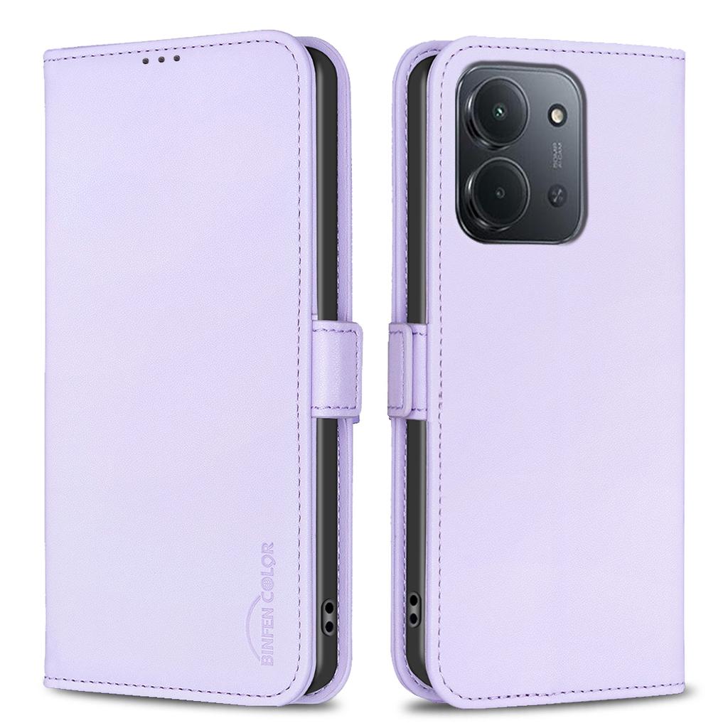 For Xiaomi Redmi 15C 5G (EU) (173mm)/15C 4G (EU) (173mm) Case BINFEN COLOR BF31  PU Leather Flip Folio Phone Wallet Cover