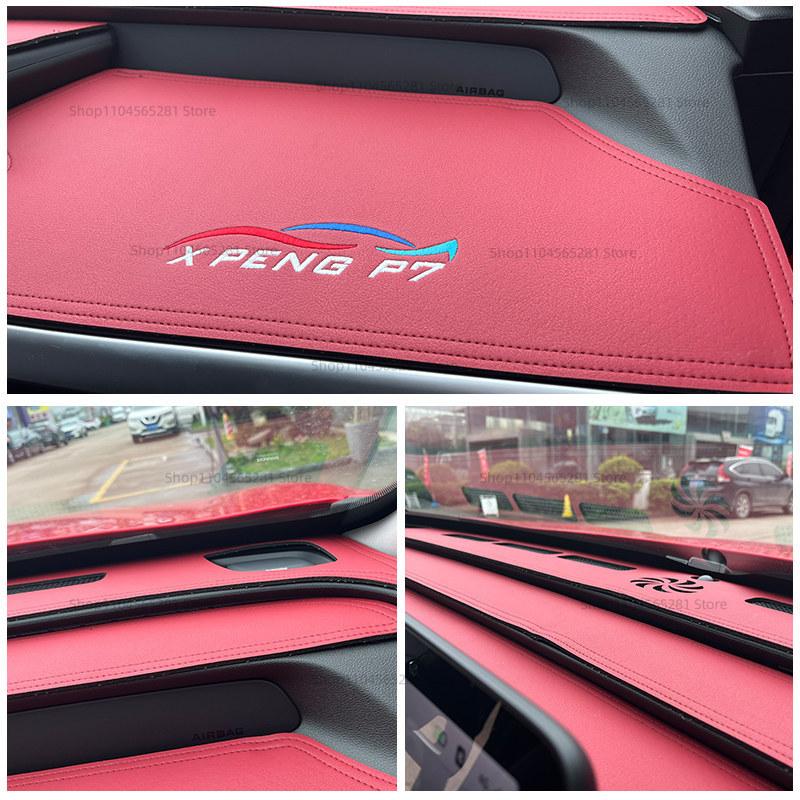 For XPENG P7 2020-2024 Instrument Panel Light Shielding Pad,Car Interior Decoration Modification Accessories Refit