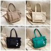 Minority Design Canvas Tote Bag Large Capacity Mommy Bag Oxford Shopping Bag  Streetwear