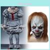 Het Pennywise Clown Masker Latex Horror Gezicht Voor Halloween Kostuum En Feestgebruik