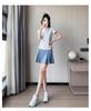 Women's Summer 2025 Quick-Dry Badminton & Tennis Outfit - Short Skirt Fitness & Yoga Suit