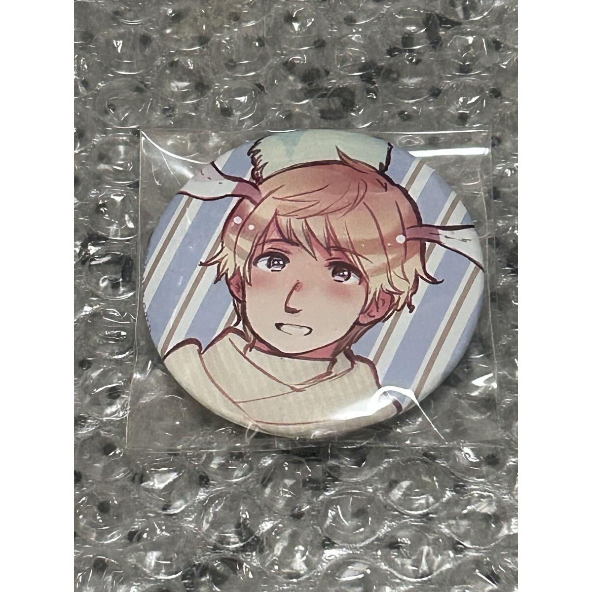 Used Hetalia Russia tin badge