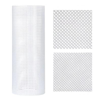 Plastic Mesh Cloth Bag Rug Thread Hook Craft Supplies DIY Handcraft Latch Hook Accessory Hook Crafts Durable Grid About 33*50CM