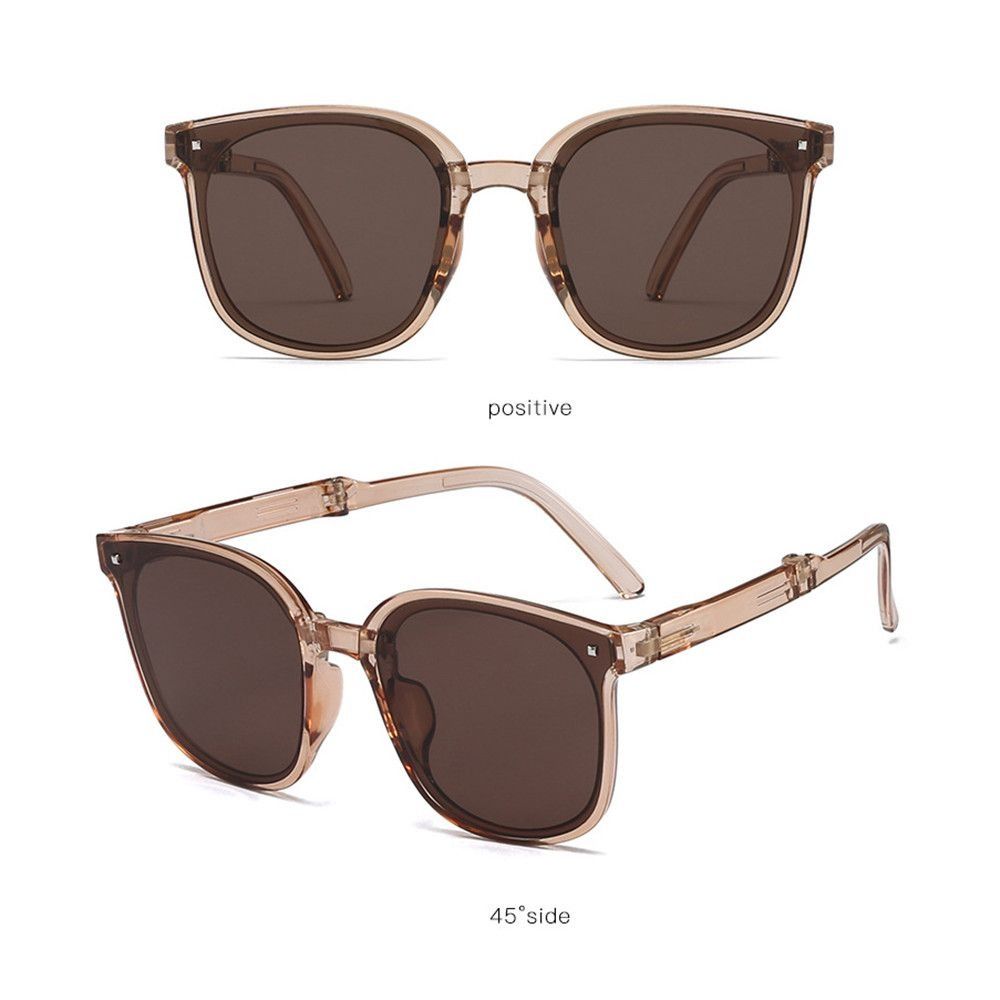 Plastic Foldable Sunglasses Easy Carry Eyewear Summer Goggles  for Women & Men