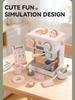 Kids' Wooden Kitchen Play Set: Afternoon Tea & Coffee Maker