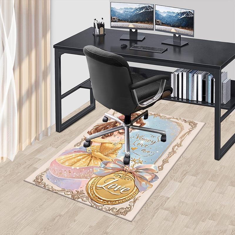 1pc Love Money Magic Carpet Rug for Bedroom Living Room Decor Sofa Home Game Area Rug Non-slip Floor Mat. D7220186