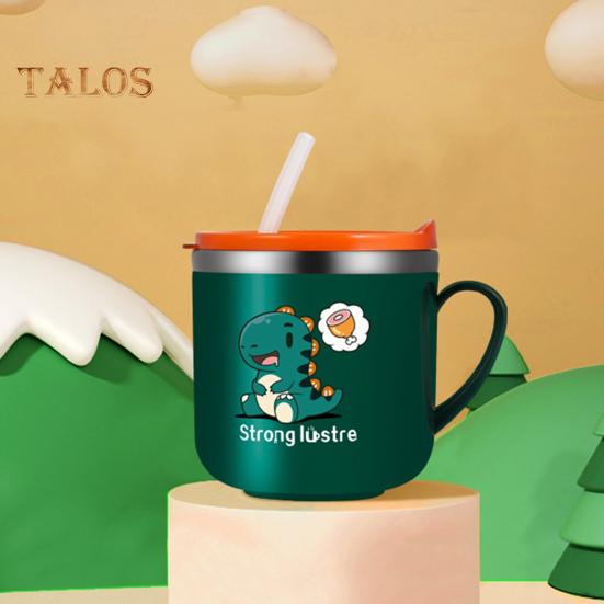 Lernen Sie Trinkbecher, schön, praktisch, wiederverwendbar, langlebig, universell, Edelstahl, für Kaffee und Saft für Kinder