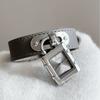9858 Riemhorloge Driedimensionale Hanger Slotkop Vierkant