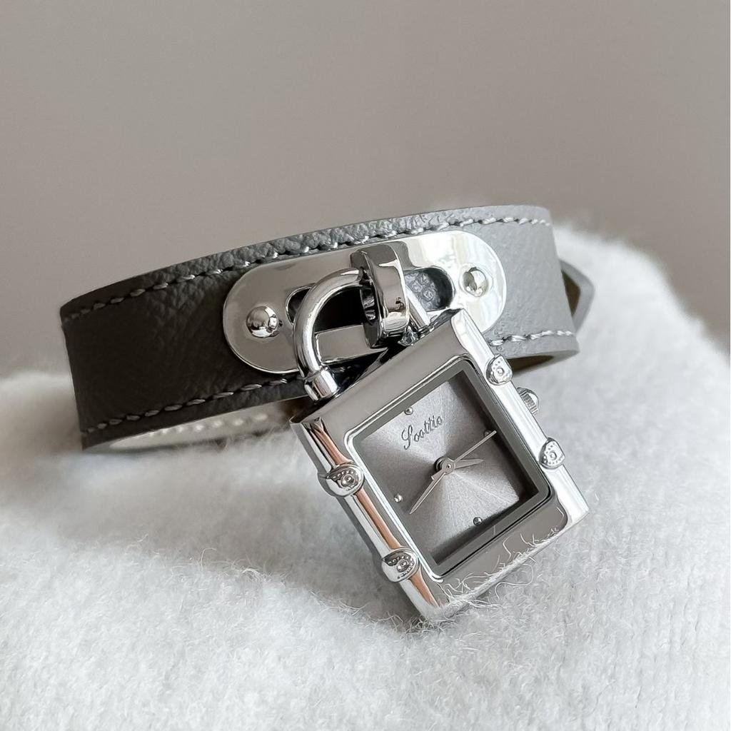 9858 Riemhorloge Driedimensionale Hanger Slotkop Vierkant