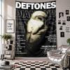 Wall TapestryDeftones Art Hanging Cloth Decorative Background Cover for Room Decoration