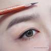 Tattoo Makeup Artist Professional Use Eyebrow Pencil Sweatproof and Waterproof Long Lasting Fadeless Hard Core Wild Line Eyebrows Distinct Look